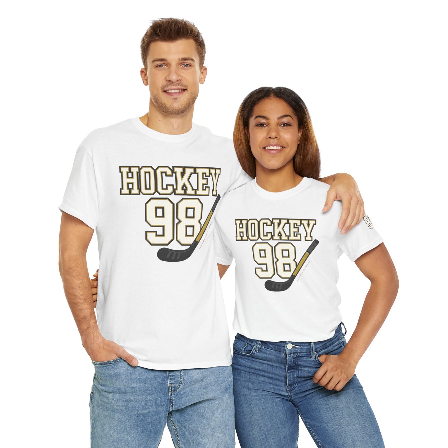 Le T-shirt Blanc Hockey 98 – Édition Limitée