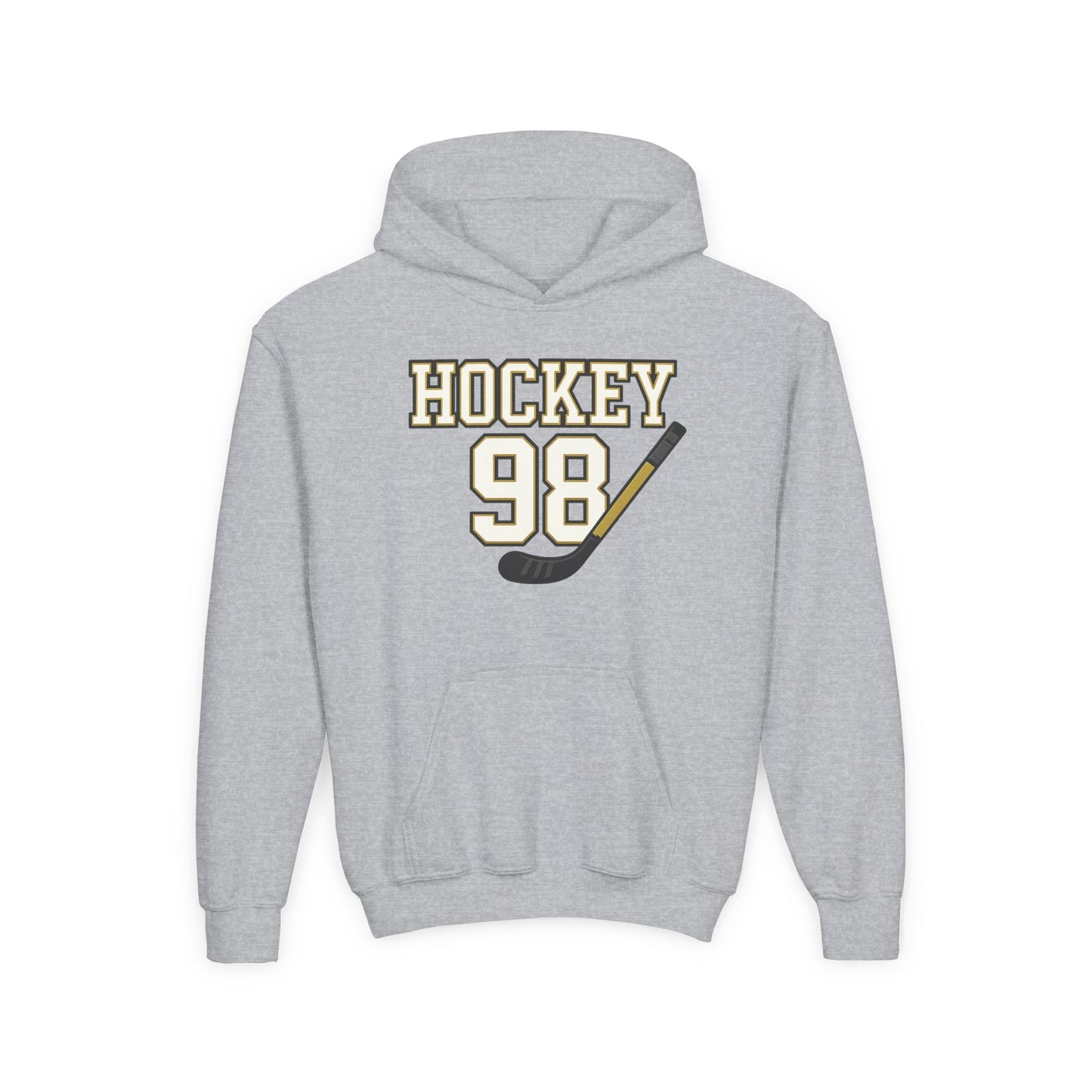 Hoodie Gris Enfant – Hockey 98