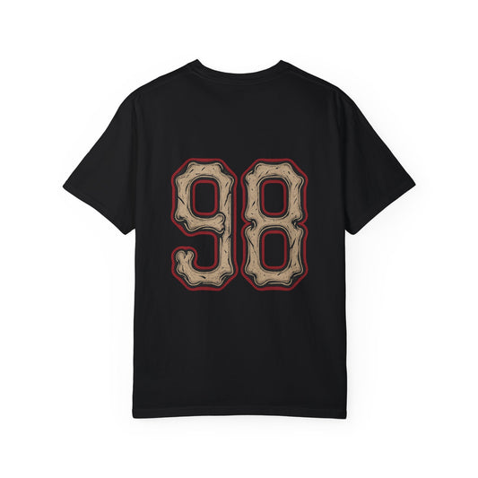 Unisex Puck'n'Roll T-Shirt - Play Loud, Hit Hard - Hockey Skull Design
